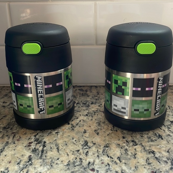 Thermos Kitchen Minecraft Thermos Just Washed And Never Used Poshmark